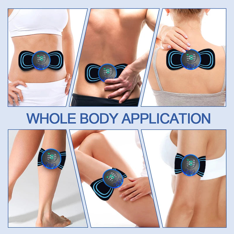 portable neck massager with remote control