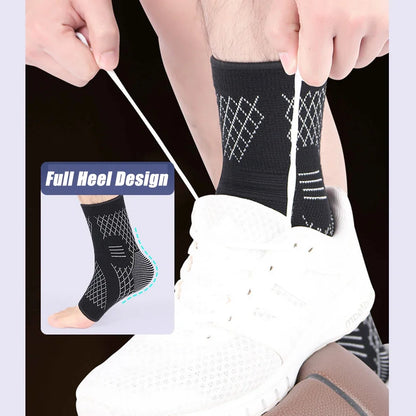 Foot & Ankle Brace Socks for Sprained Ankle