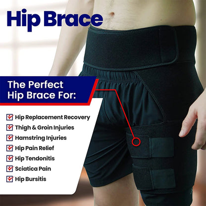 Thigh Compression Sleeve Hip Brace