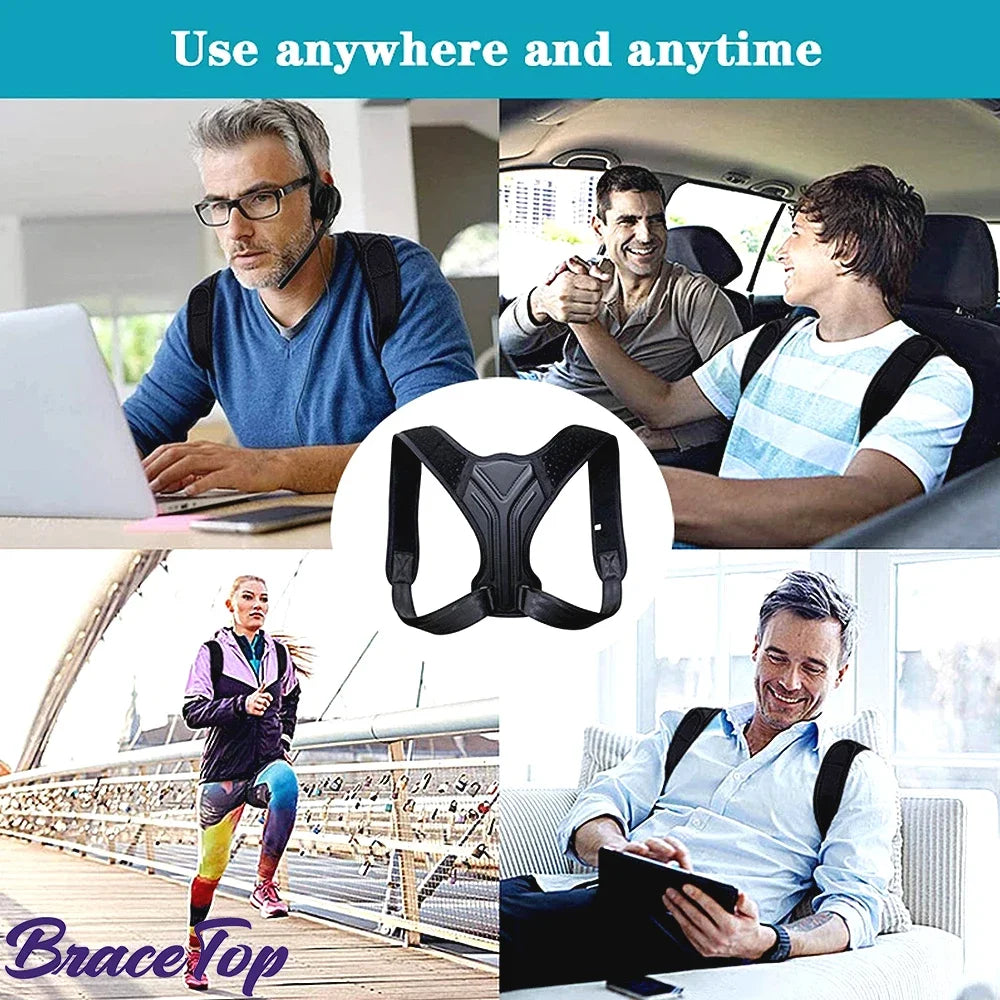 adjustable back shoulder posture corrector belt