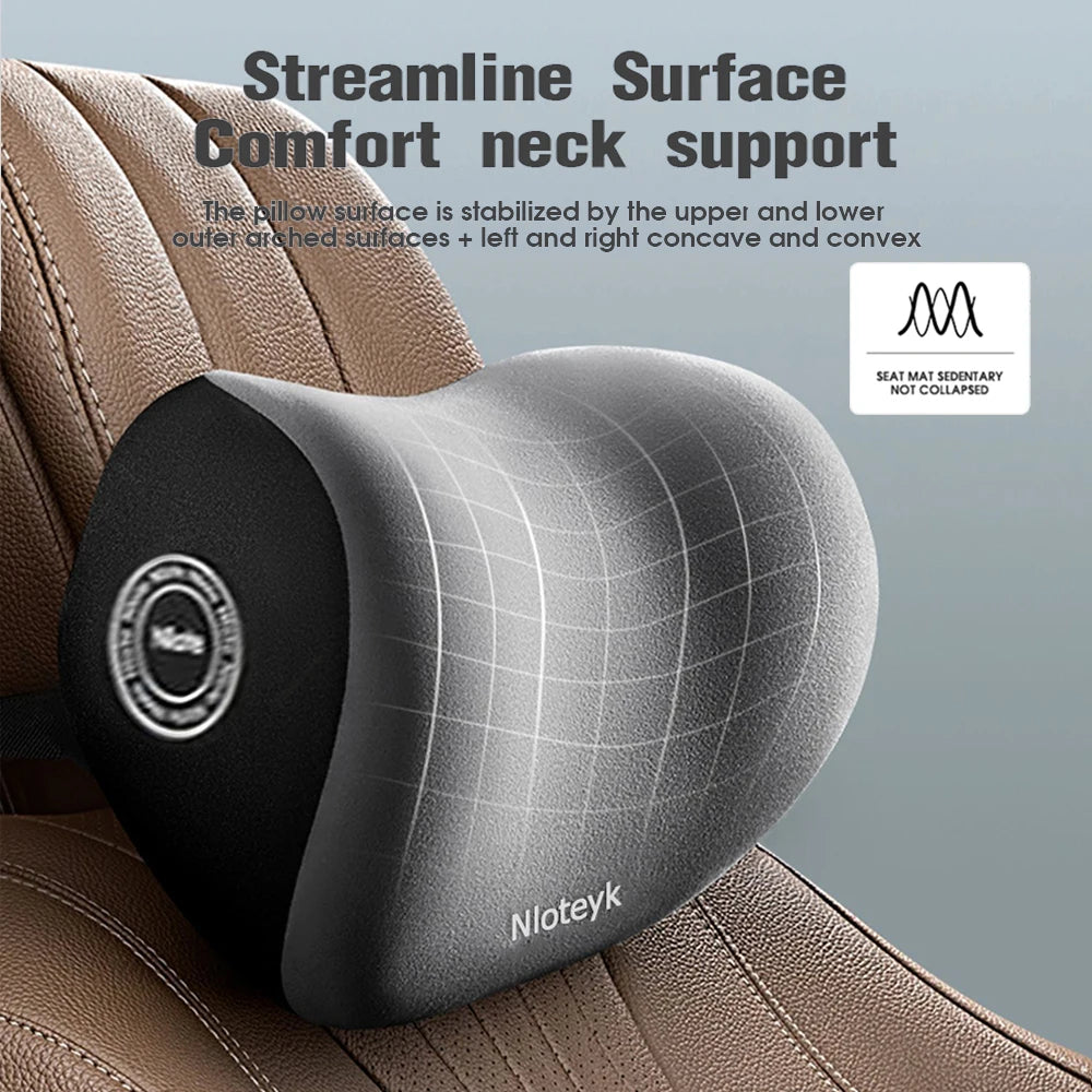 lumbar back support car headrest cushion