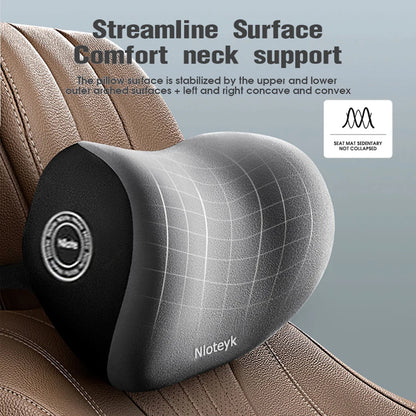 Lumbar Back Support Car Headrest Cushion