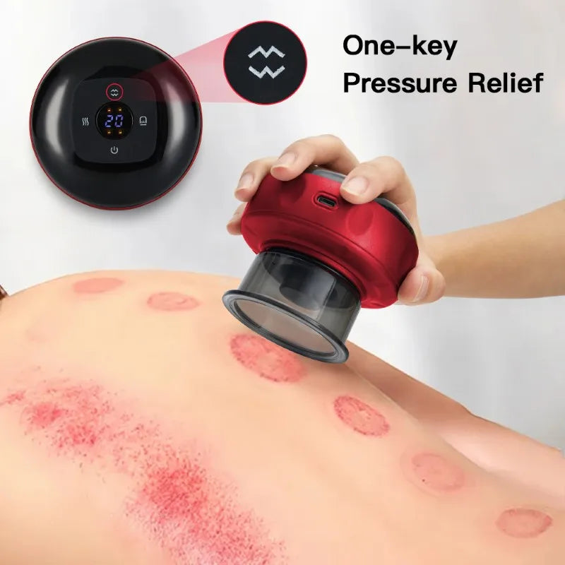 electric vacuum cupping therapy set